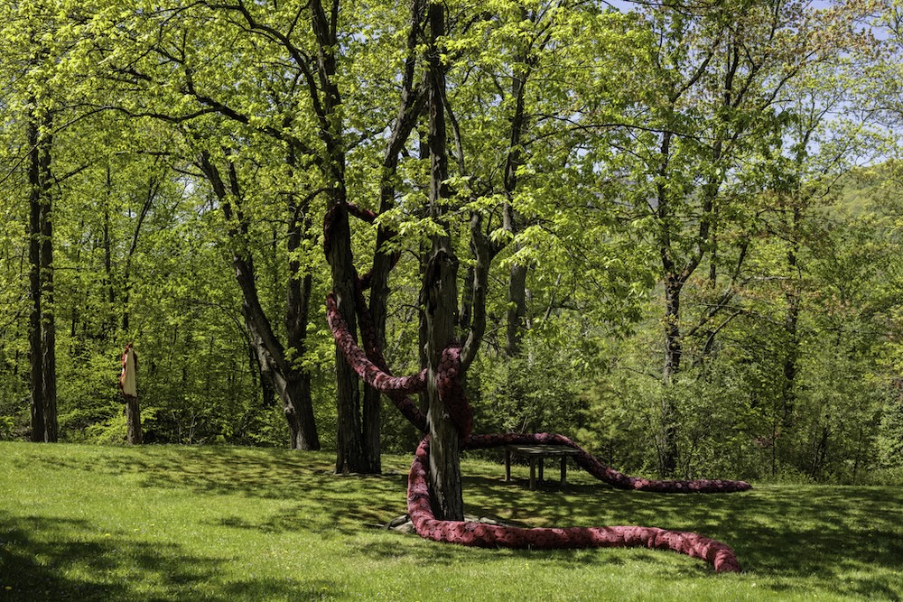 ‘On the Grounds’ 2023 at the Al Held Foundation. photograph by Alon Koppel