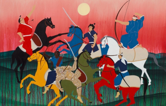 Umar Rashid's Historical "Kagetora’s dream in the time of Sakoku. (Reds and Blues). Part 1" Kicks off the Fall