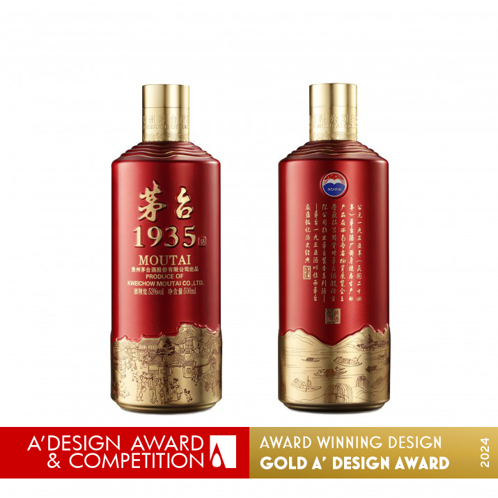 Moutai 1935 Liquor Packaging by Chengdu Wanjiazu Technology Co., Ltd