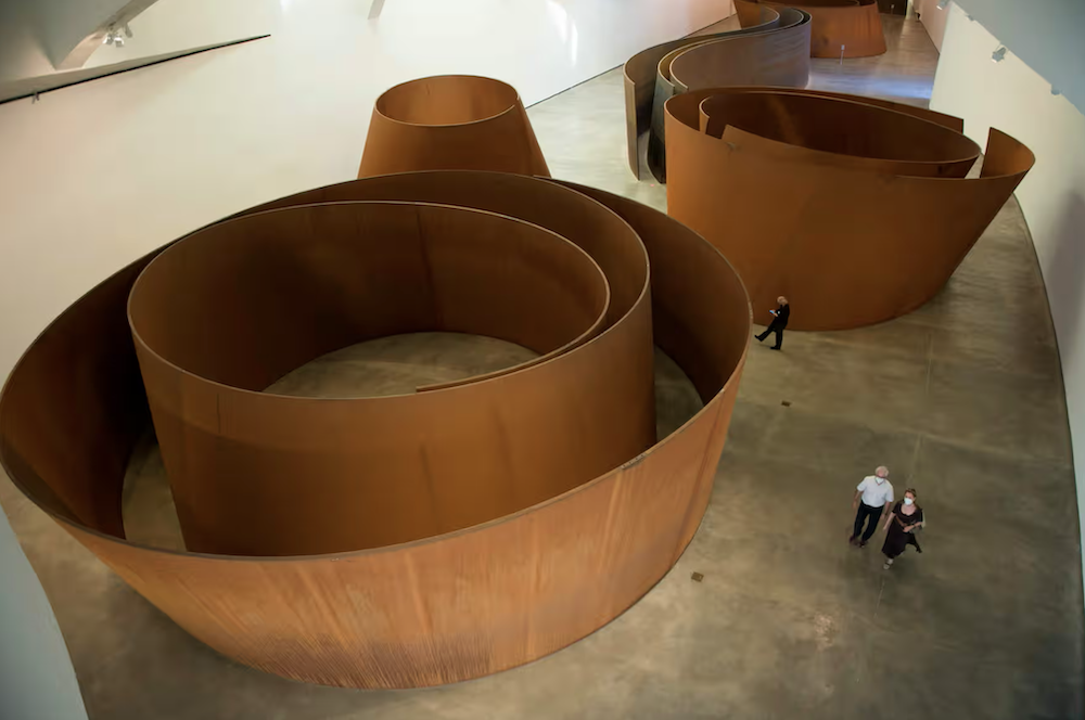 Guggenheim Museum Bilbao. Photograph: Ander Gillenea/AFP/Getty Images